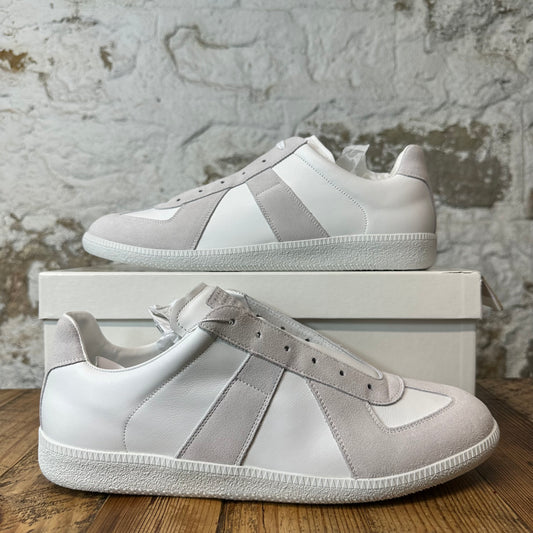 Maison Margiela Replica White Grey Sneaker Sz 12.5 (45.5) DS