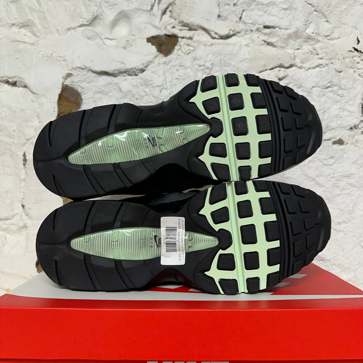 Nike Air Max 95 Big Bubble Fresh Mint Sz 10.5 (12W) DS