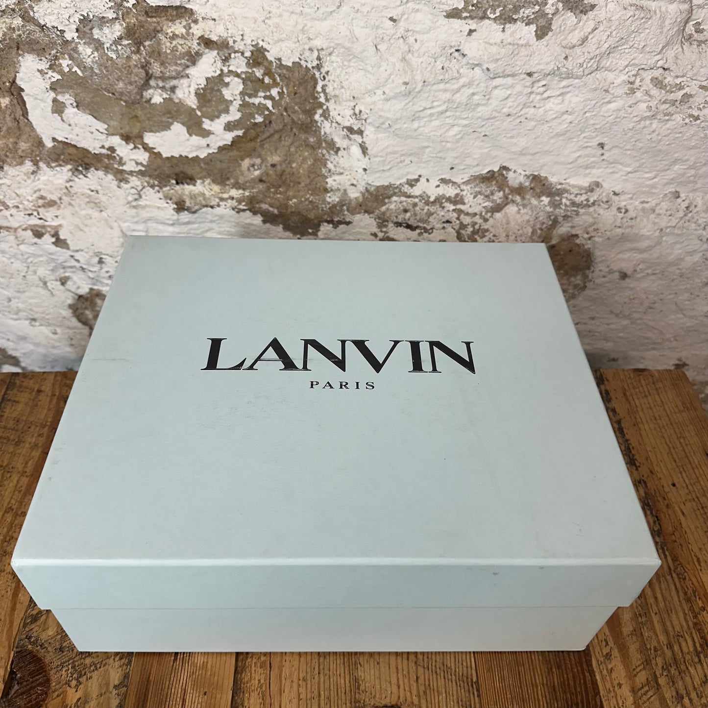 Lanvin Curb Navy Sneaker