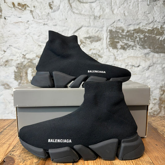 Balenciaga Sock Runner Black Sneaker Sz 9 (42)