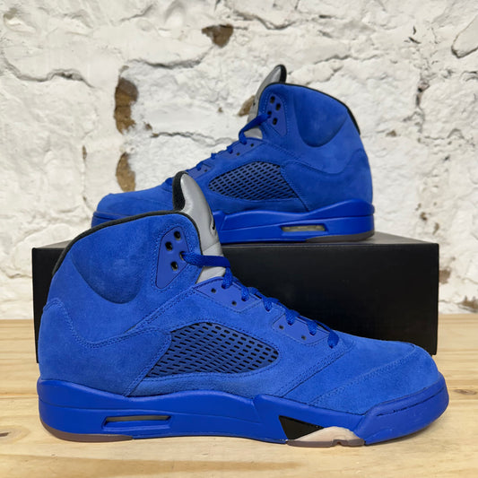 Air Jordan 5 Blue Suede Sz 13 DS