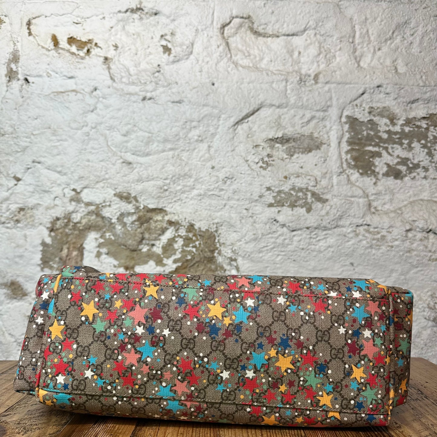 Gucci GG Supreme Stars Diaper Bag