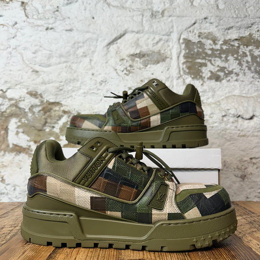 Louis Vuitton Damoflage Damier Maxi Trainer Sneaker Sz 9.5 (8LV)