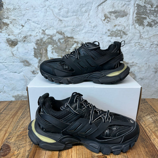 Balenciaga Track Runner Triple Black LED Sneaker Sz 7 (40)