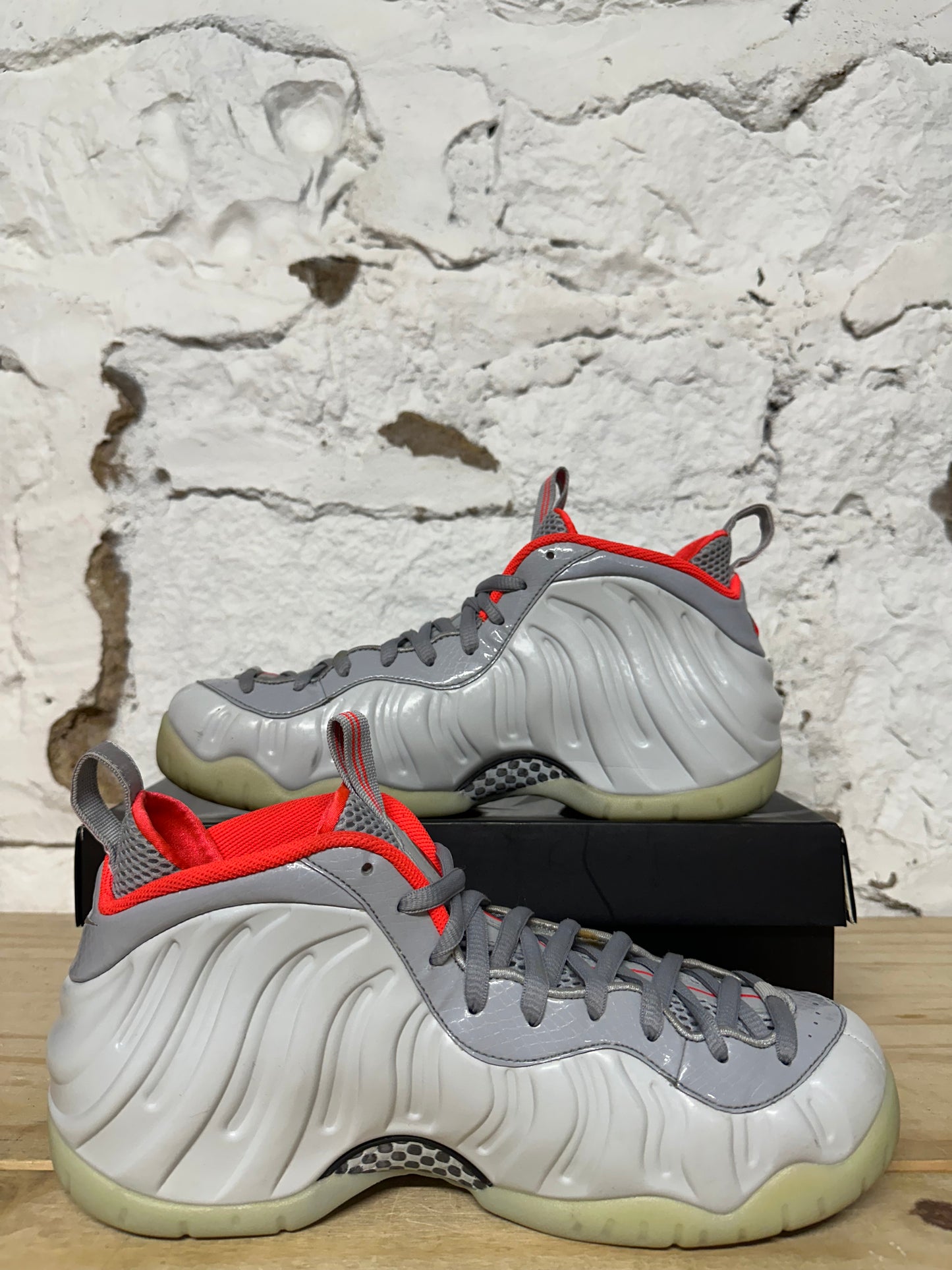 Nike Air Foamposite Pro Pure Platinum Sz 10