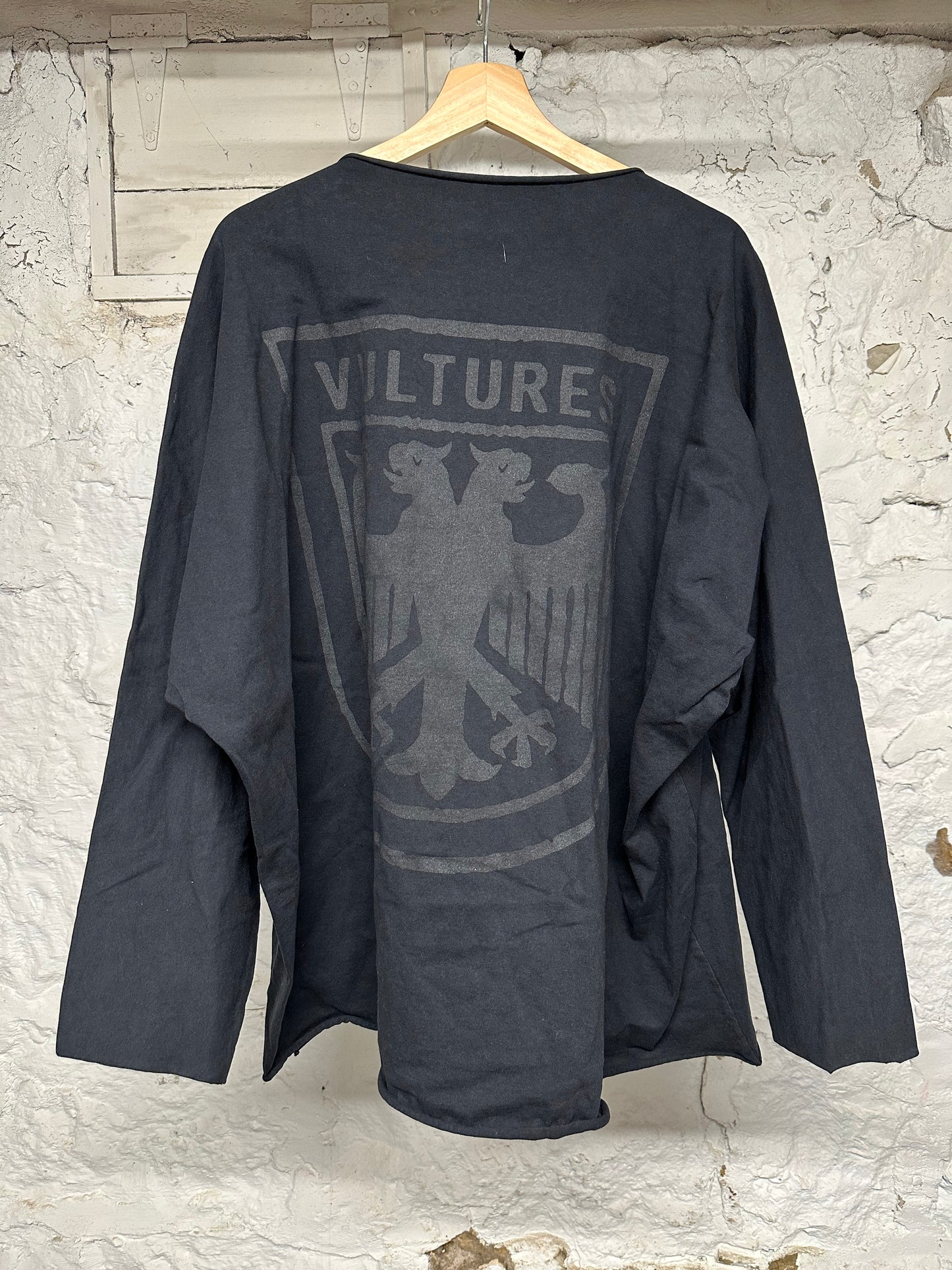 Kanye West Vultures Black L/S T-Shirt Sz 3