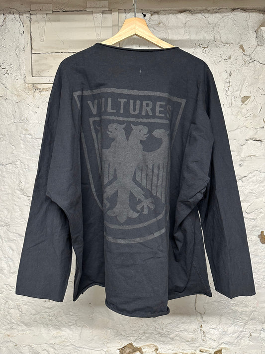 Kanye West Vultures Black L/S T-Shirt Sz 3