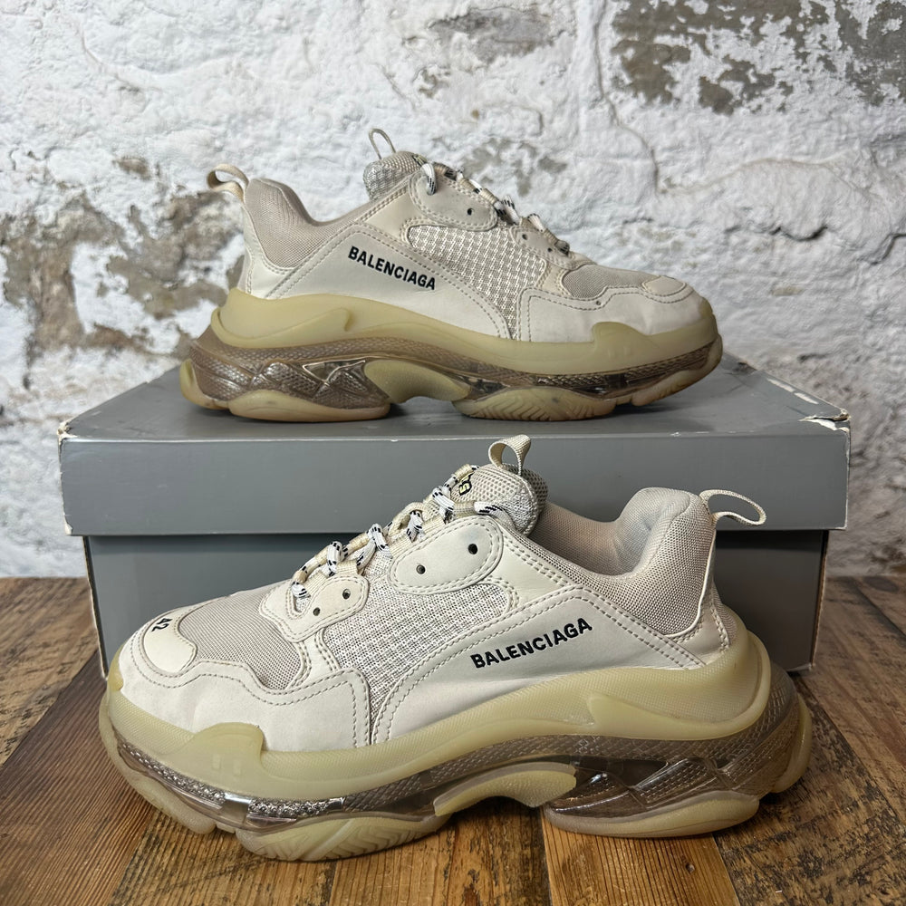 Balenciaga Triple S Cream Sz 9 (42)