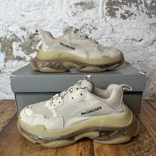 Balenciaga Triple S Cream Sz 9 (42)