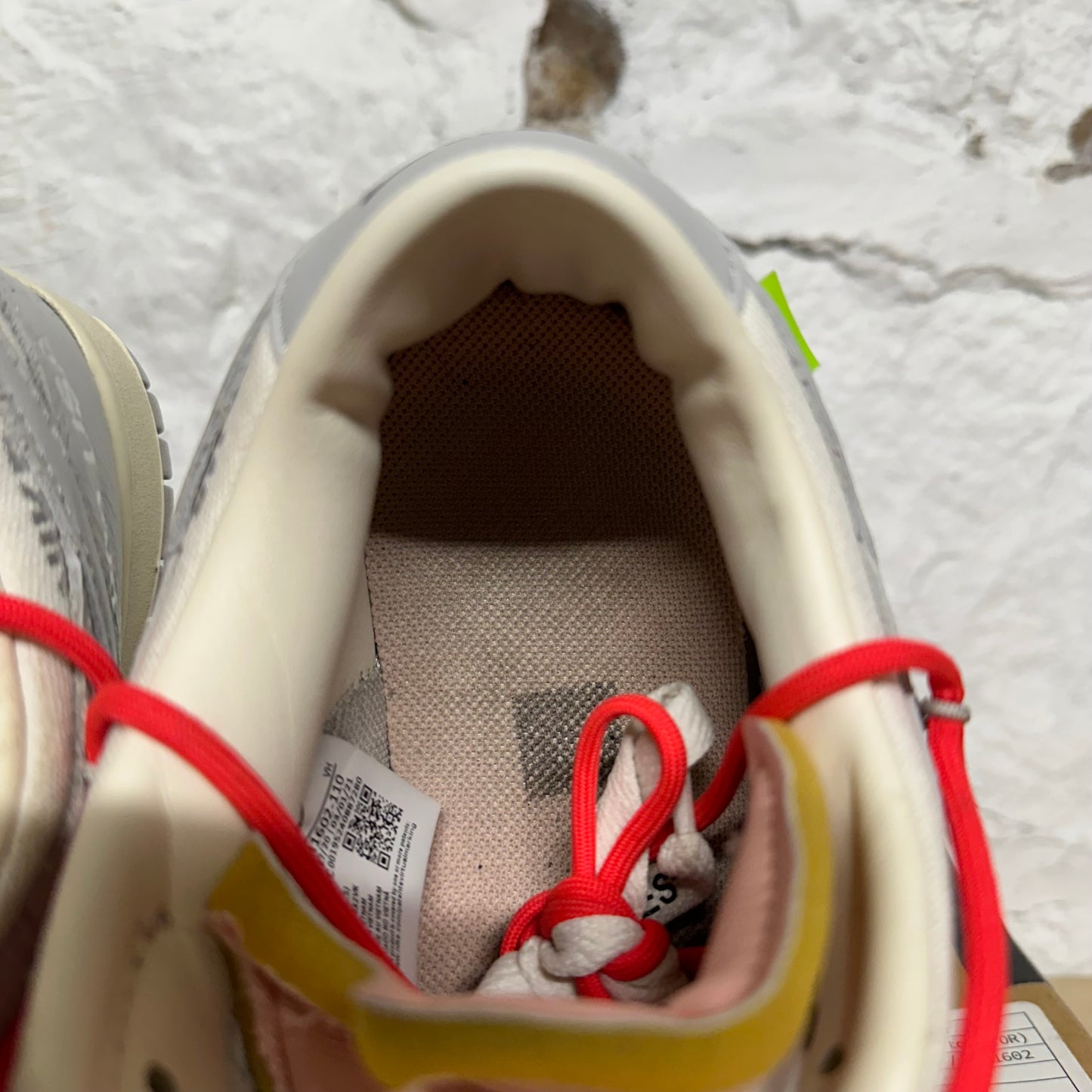 Nike Dunk Low Off-White Lot 06 Sz 9.5