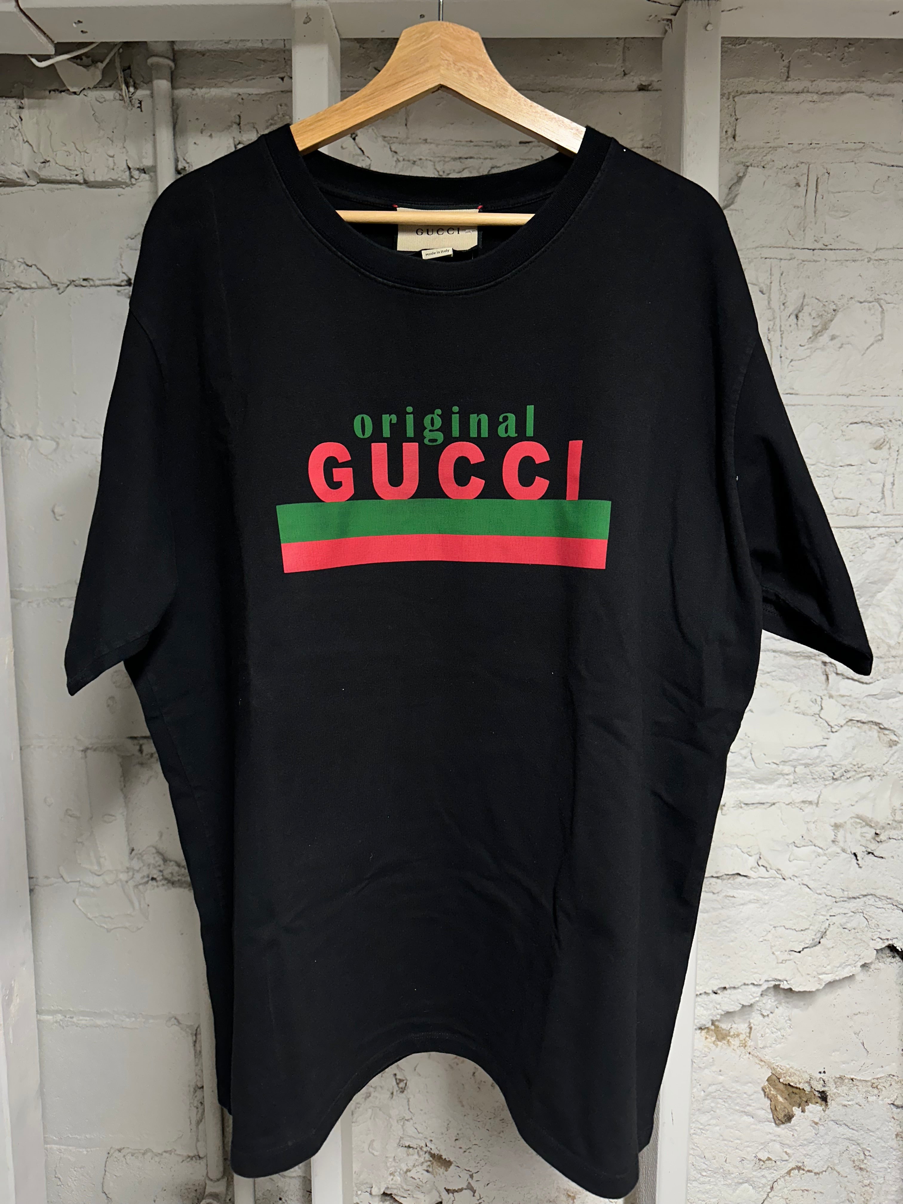 Gucci Originals T-shirt Black Sz XL