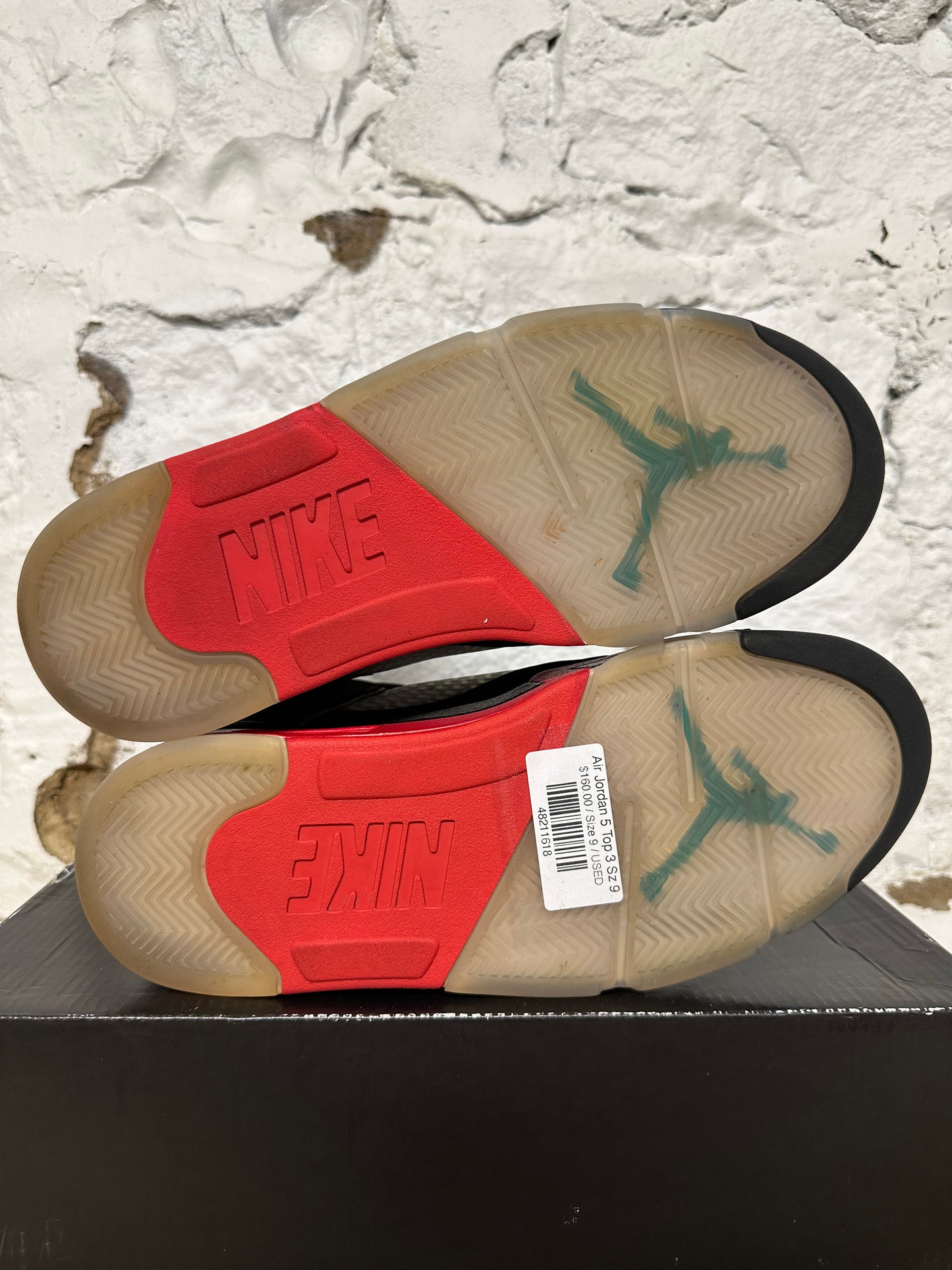 Air Jordan 5 Top 3 Sz 9