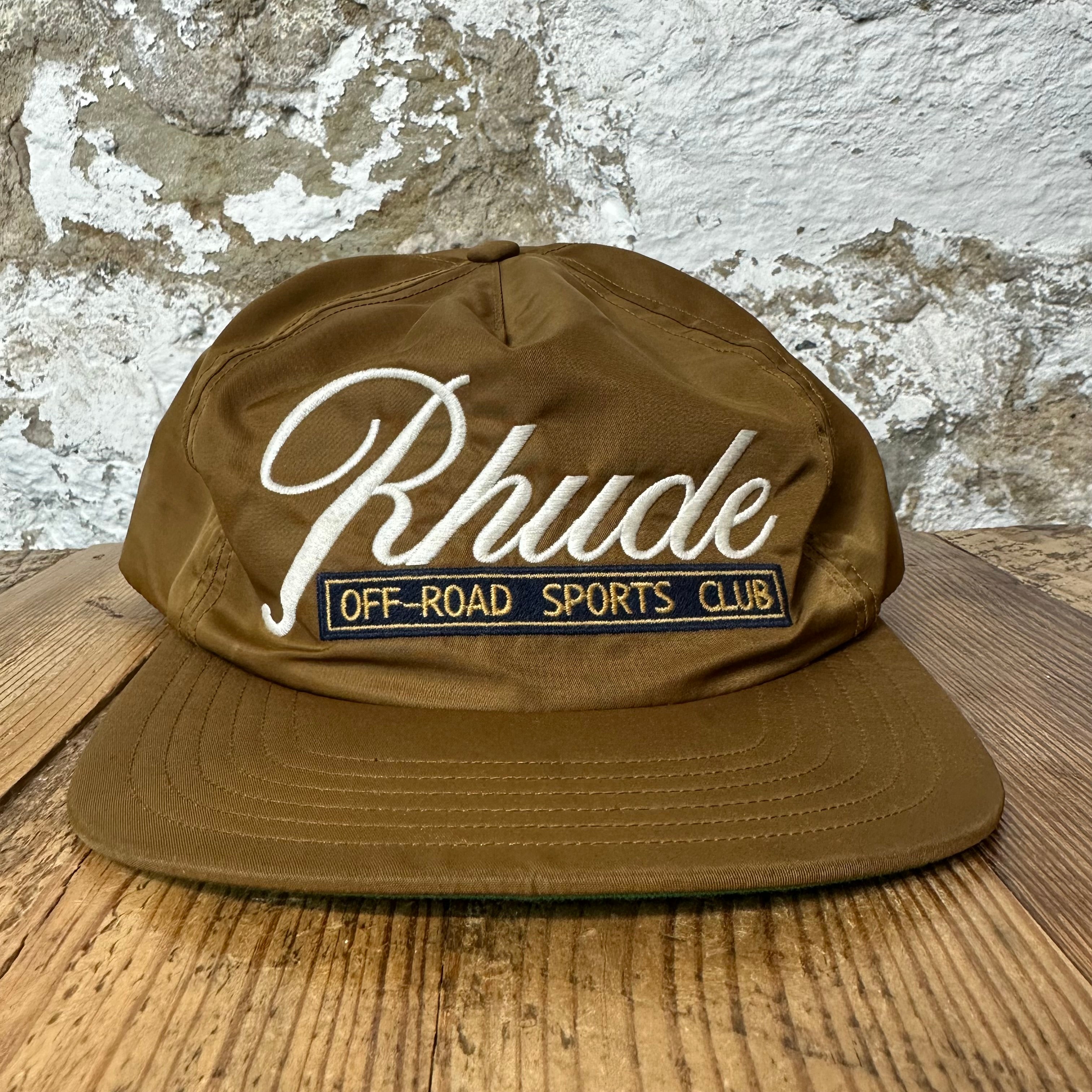 Rhude Off Road Sports Club Brown Hat