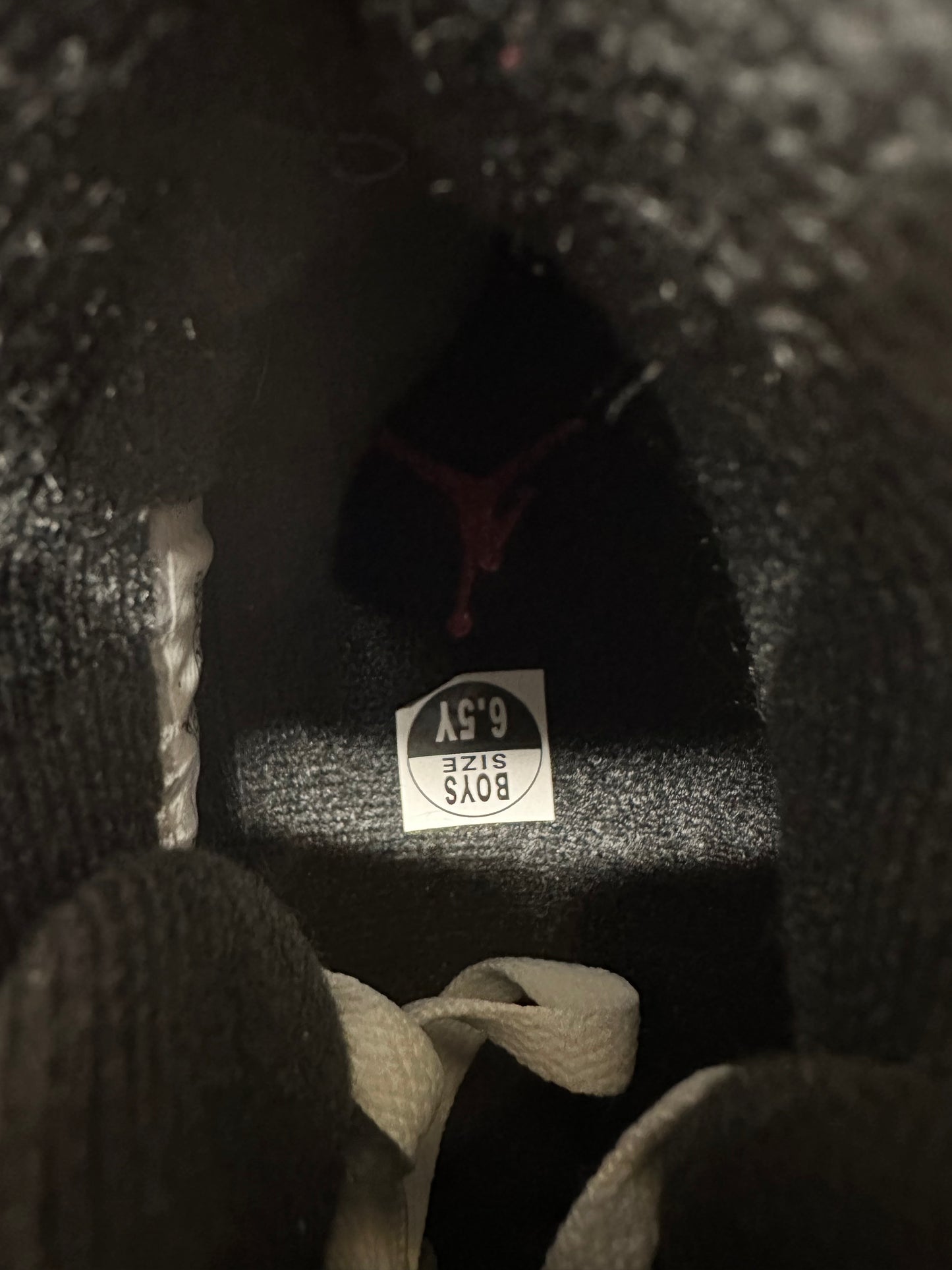 Air Jordan 4 Red Cement Sz 6.5Y DS