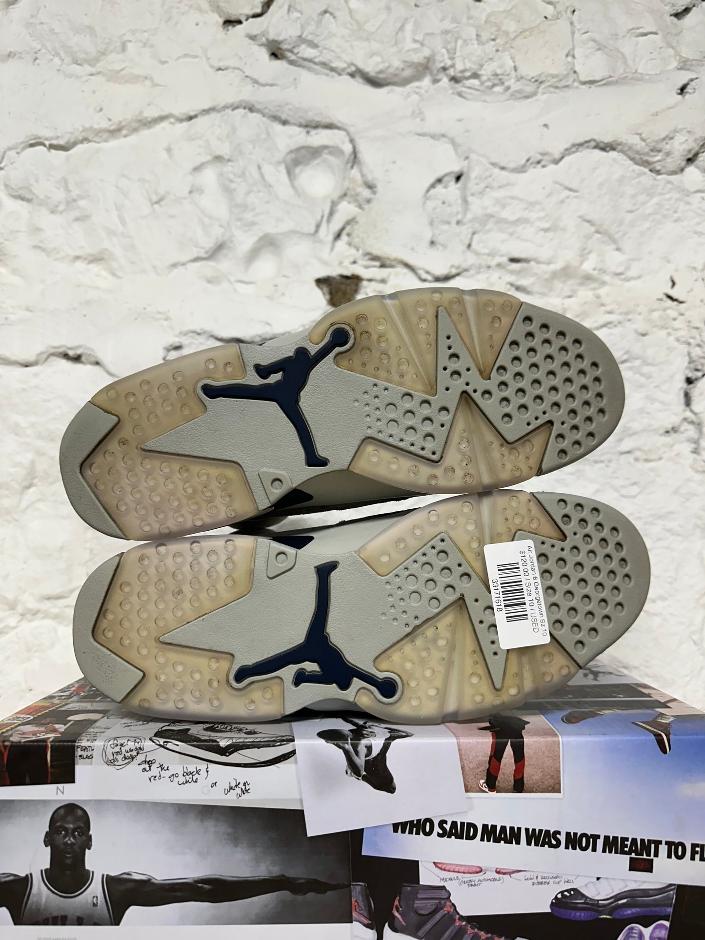 Air Jordan 6 Georgetown Sz 10