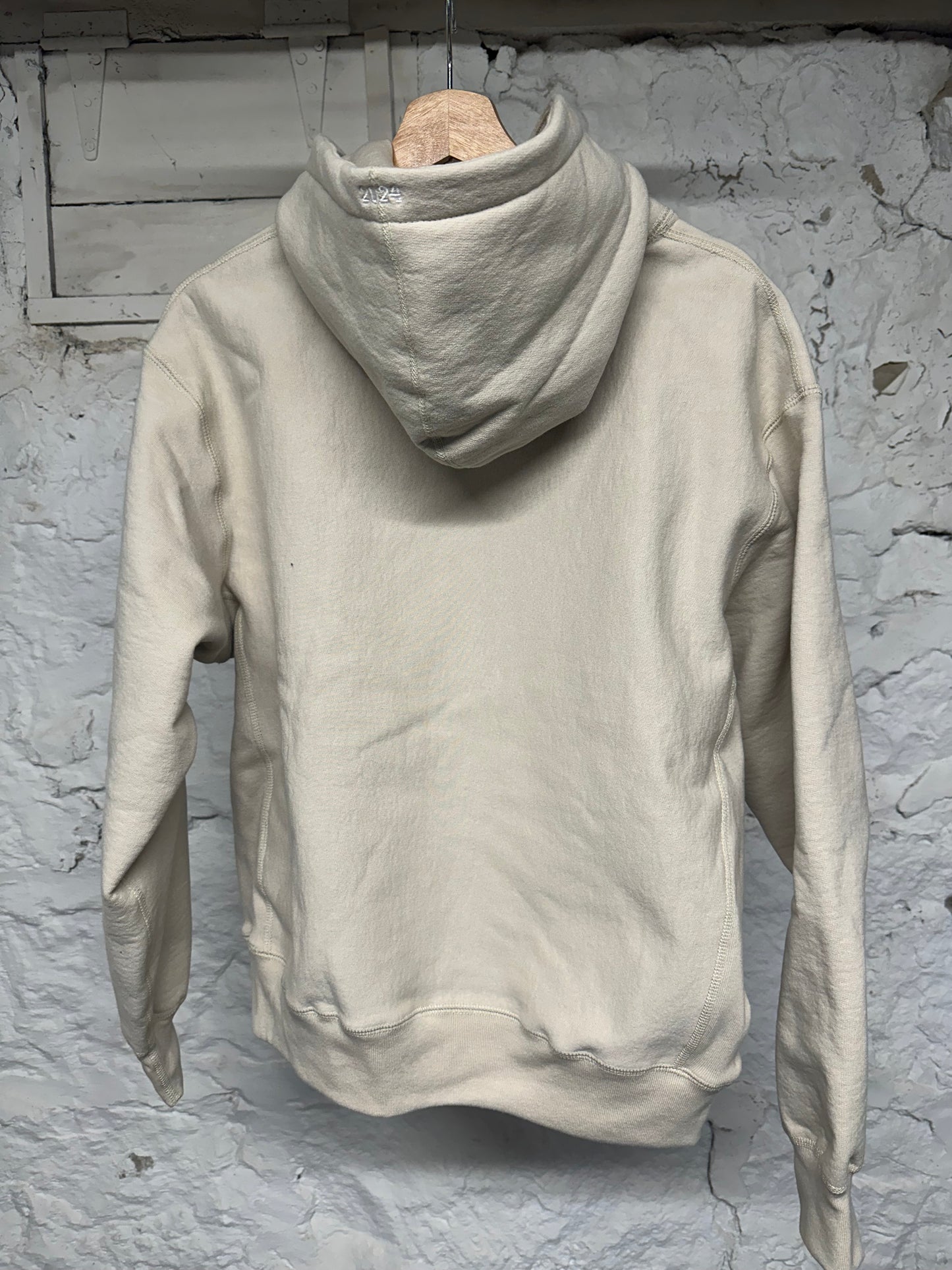 Supreme FW24 Box Logo Hoodie Stone Sz S DS