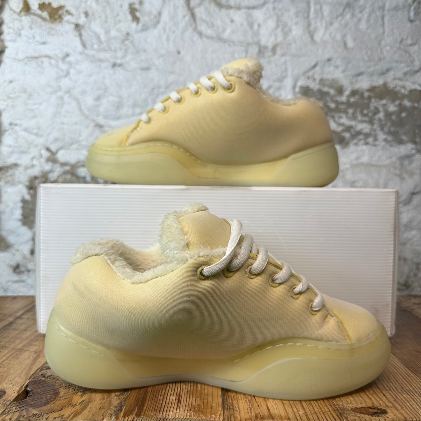 ERL Cream Foam Vamp Sneaker Sz 8