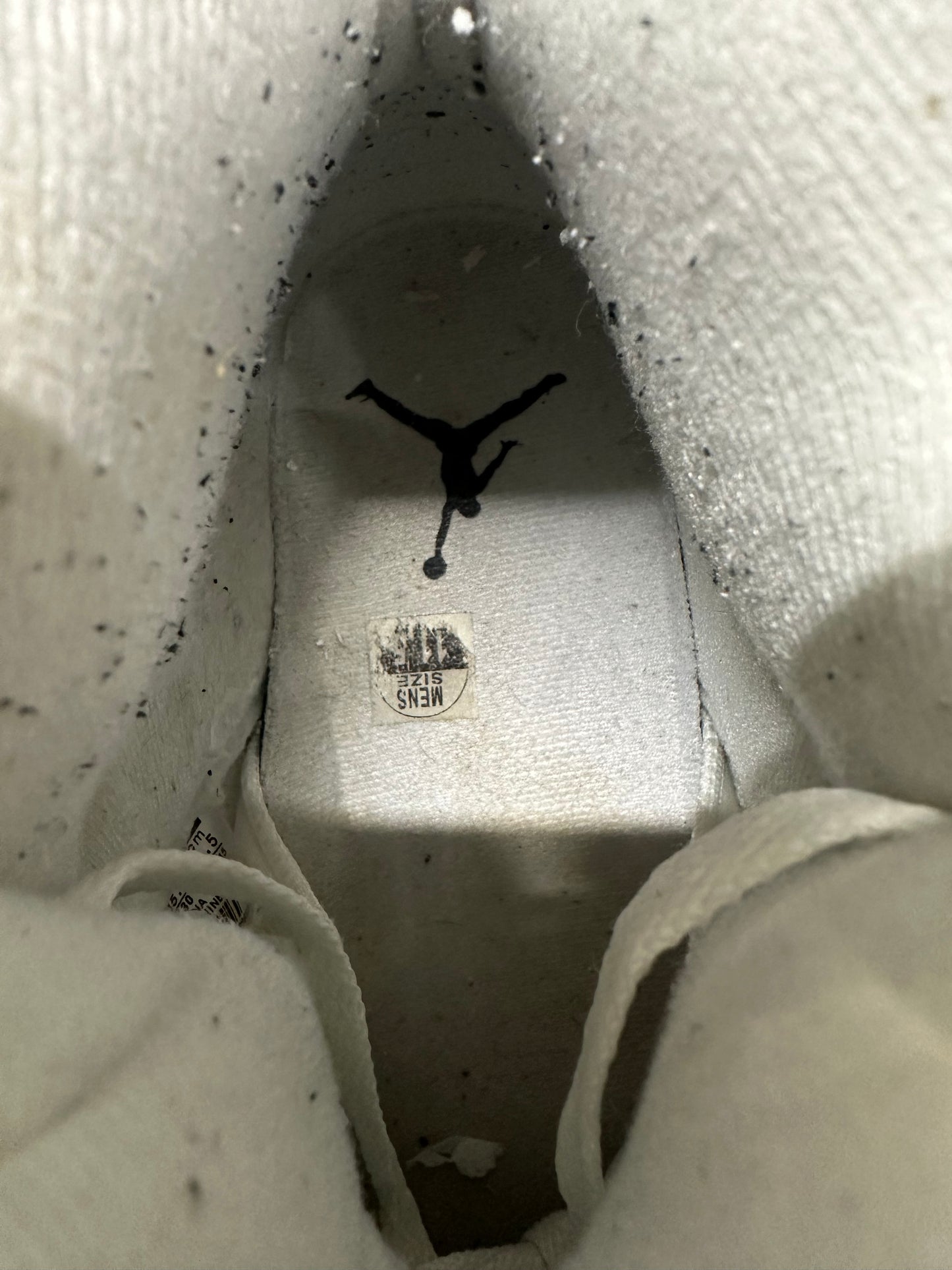 Air Jordan 5 White Metallic Sz 11.5