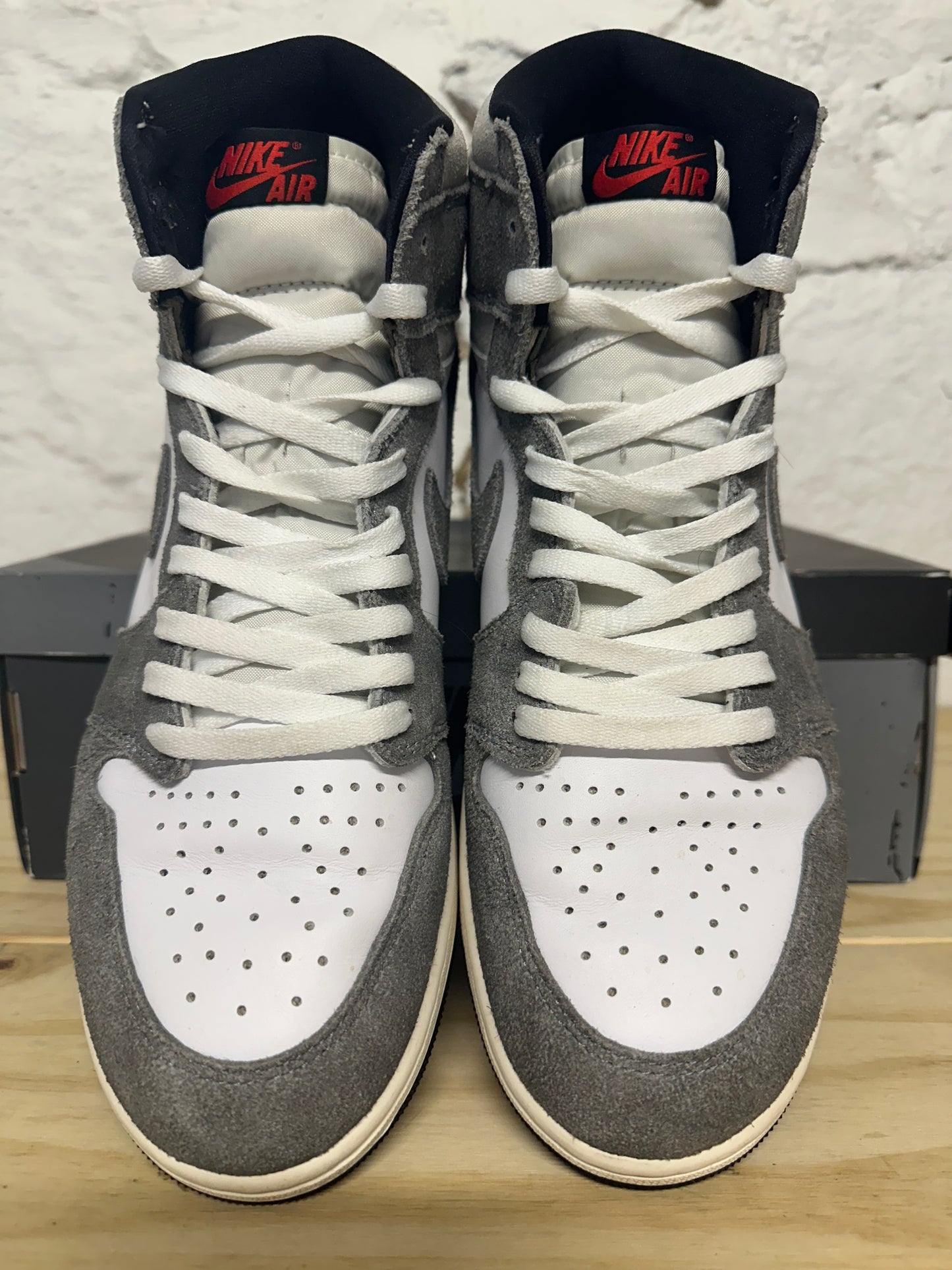 Air Jordan 1 High Washed Black Sz 11