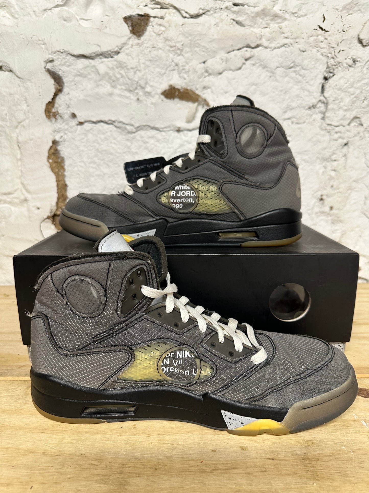 Air Jordan 5 Off-White Muslin Sz 11