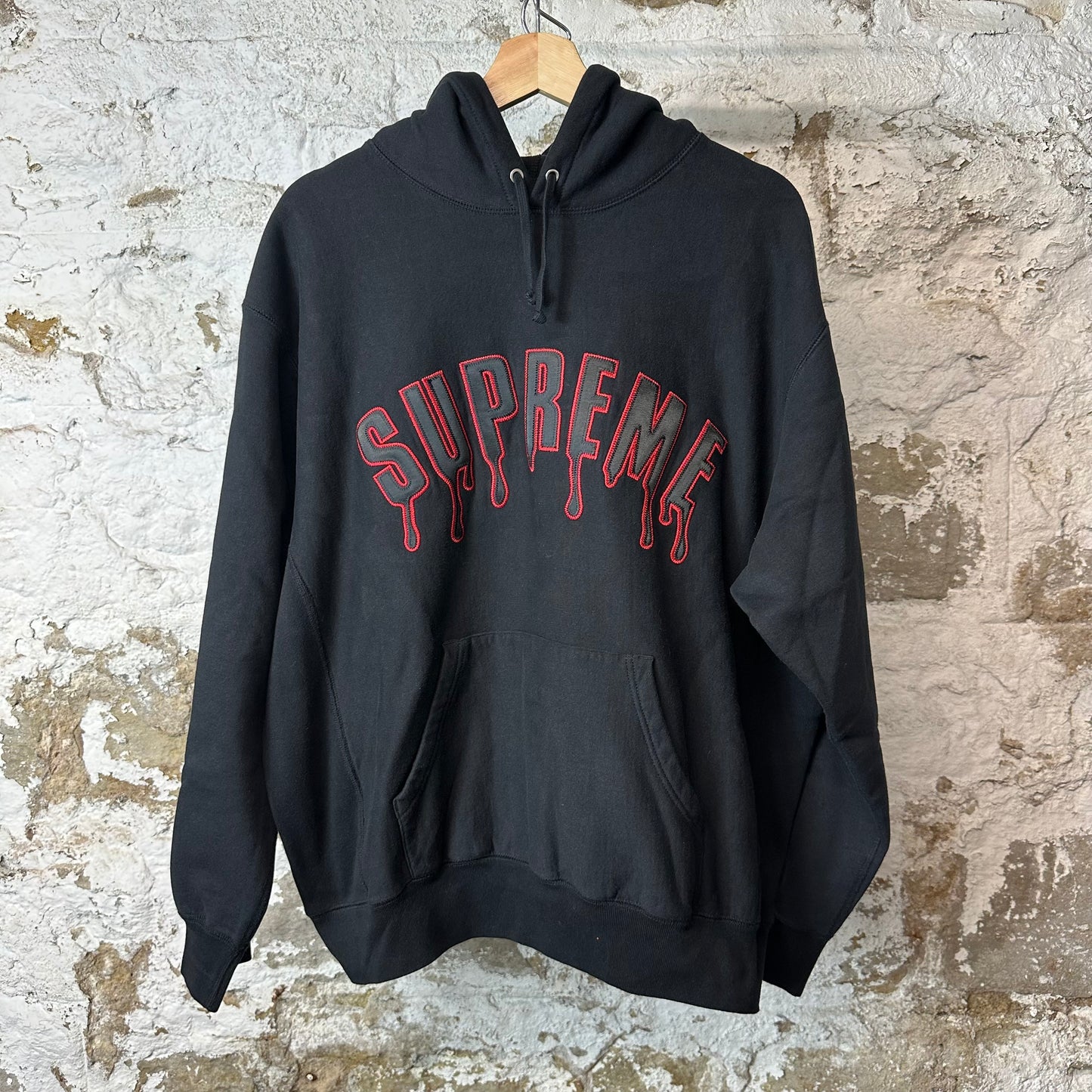 Supreme Ghostface Arc Black Hoodie Sz M