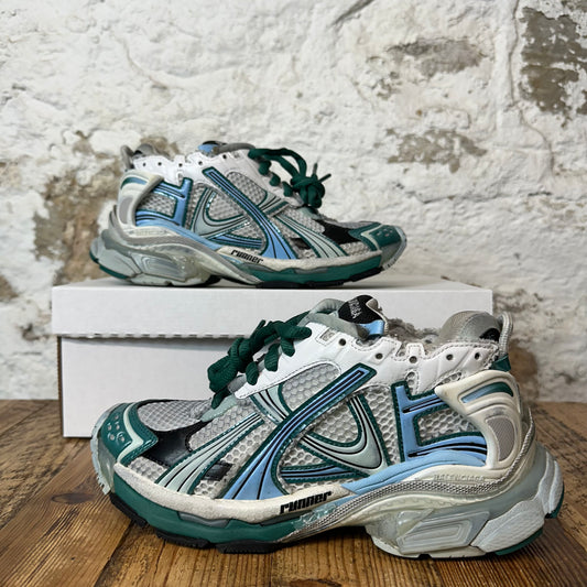 Balenciaga Runner Blue Grey Sneaker Sz 5 (37)