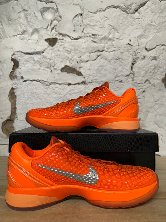 Nike Kobe 6 Protro Total Orange Sz 9 DS