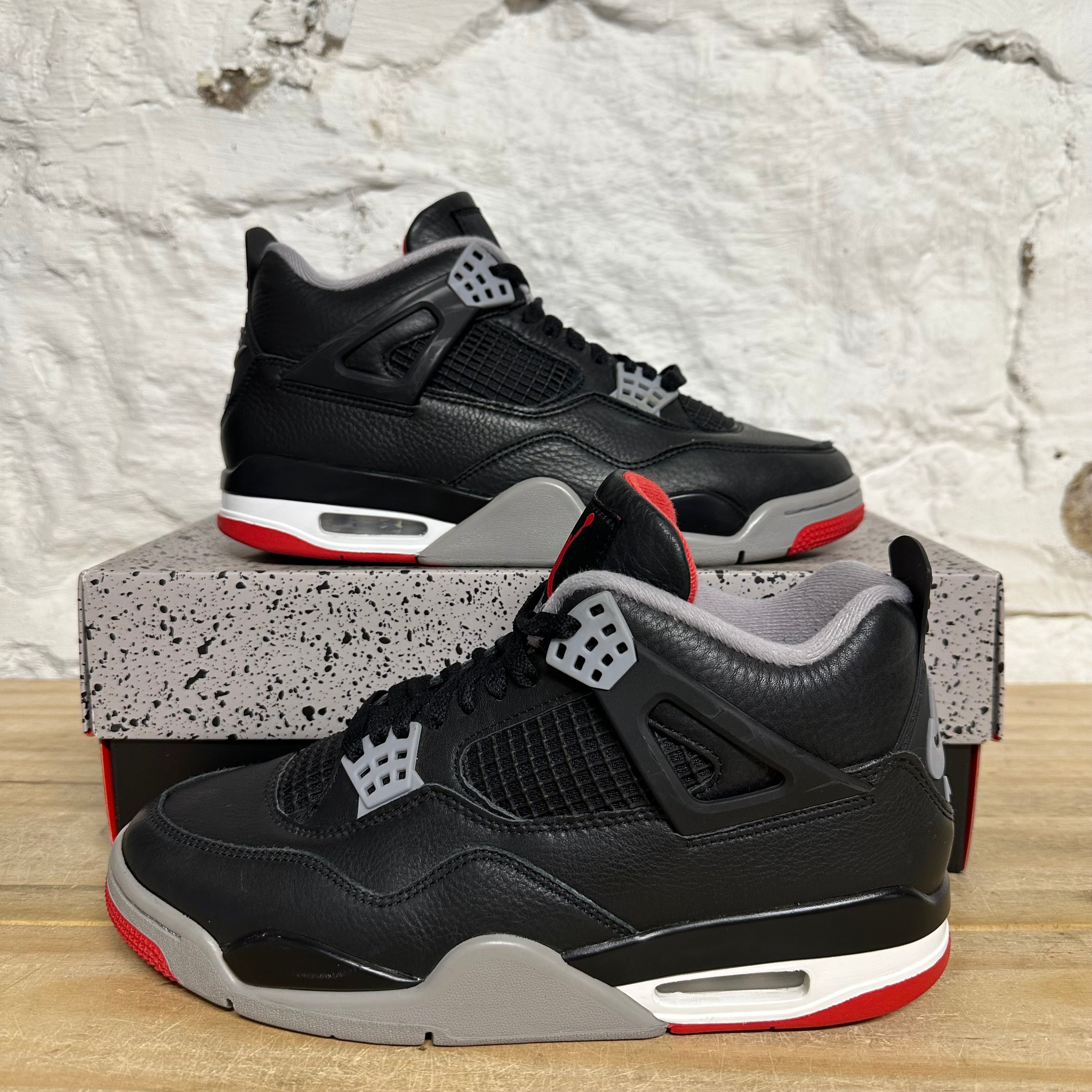Air Jordan 4 Bred Reimagined Sz 8.5