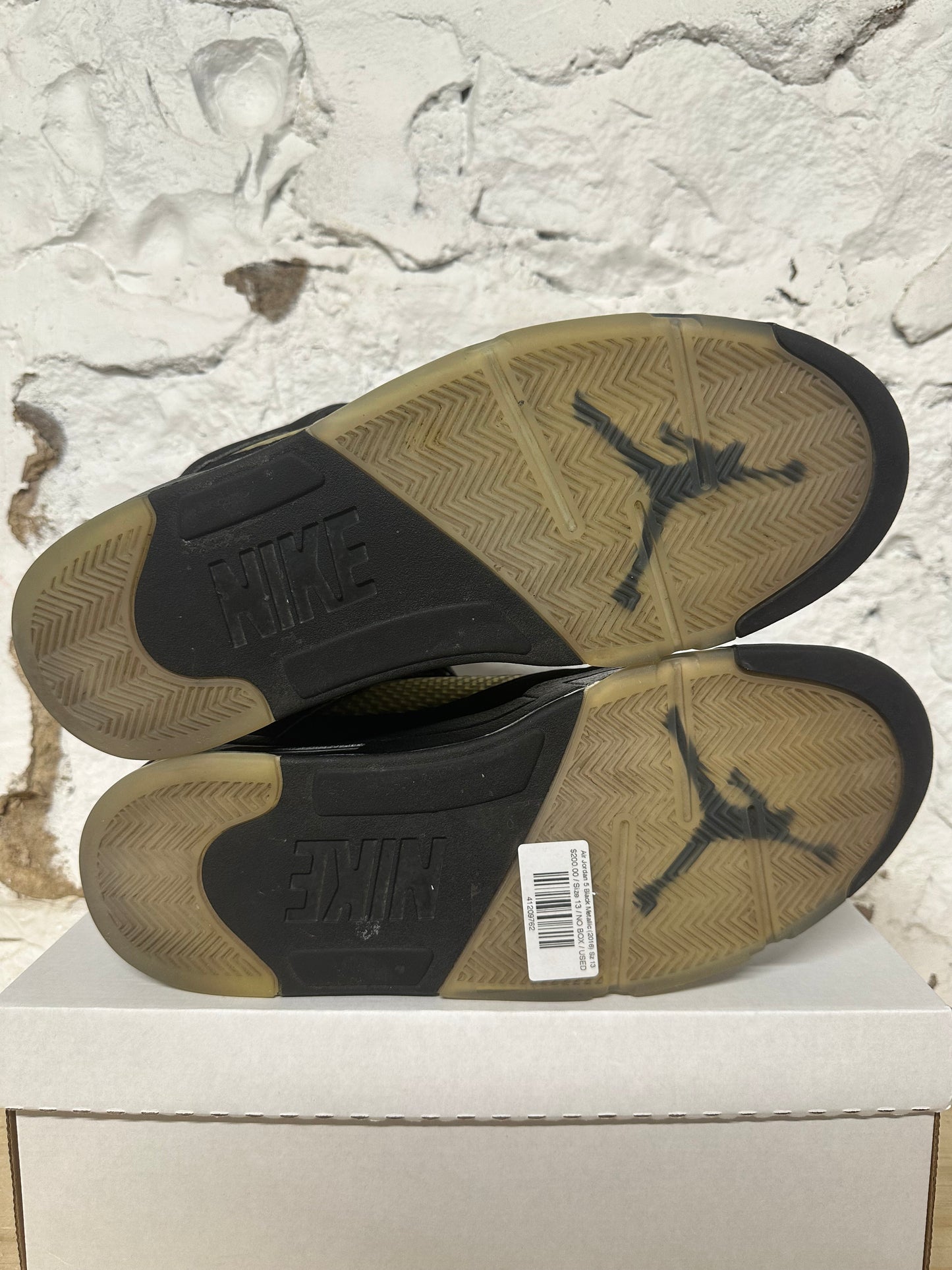 Air Jordan 5 Black Metallic (2016) Sz 13