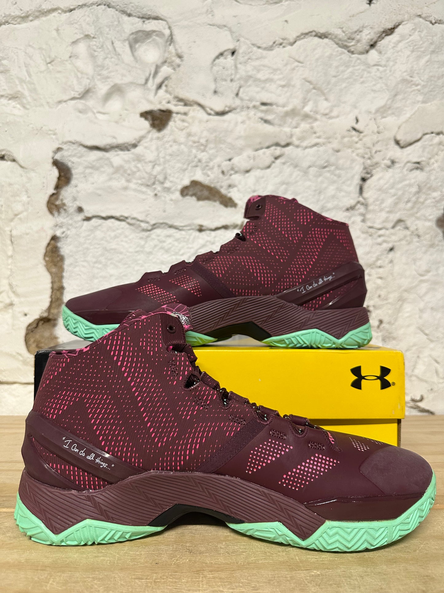 Under Armour Curry 2 Black History Month Sz 10.5 DS