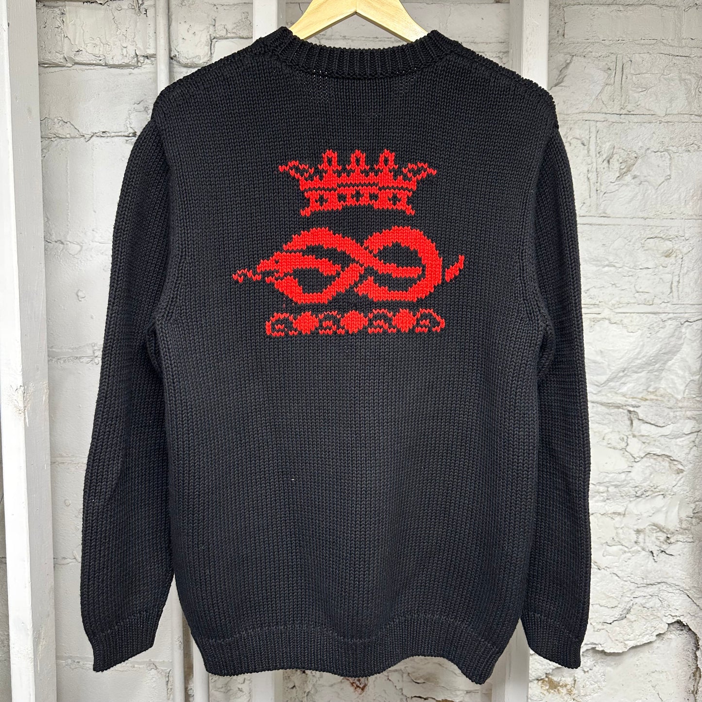 Gucci Never Marry A Mitford Black Crewneck Sz M