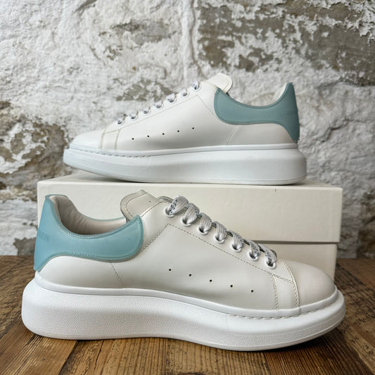 Alexander Mcqueen Transluscent Blue Tab White Sneaker Sz 11 (44)