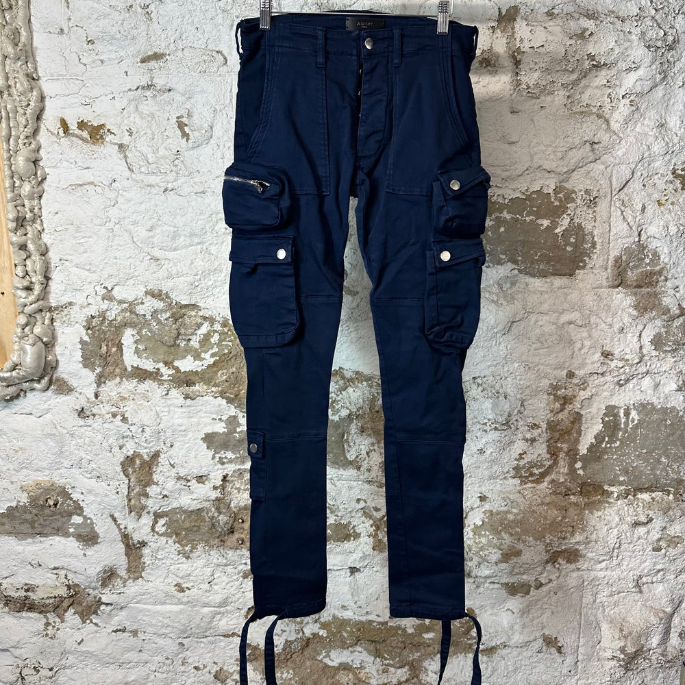 Amiri Navy Cargo Pants Sz 28