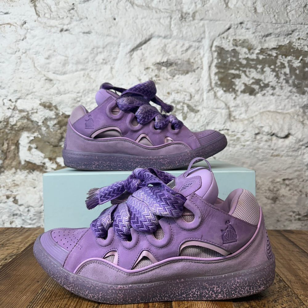 Lanvin Curb Purple Lilac Sneaker Sz 14 (47)
