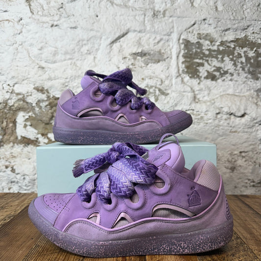 Lanvin Curb Purple Lilac Sneaker Sz 14 (47)
