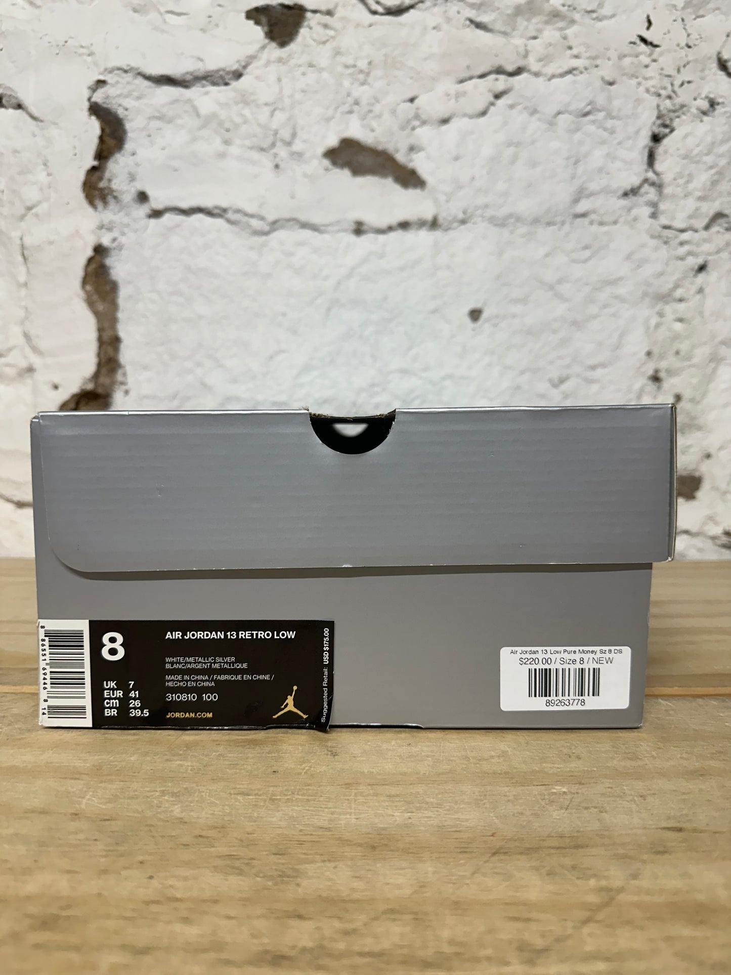 Air Jordan 13 Low Pure Money Sz 8 DS