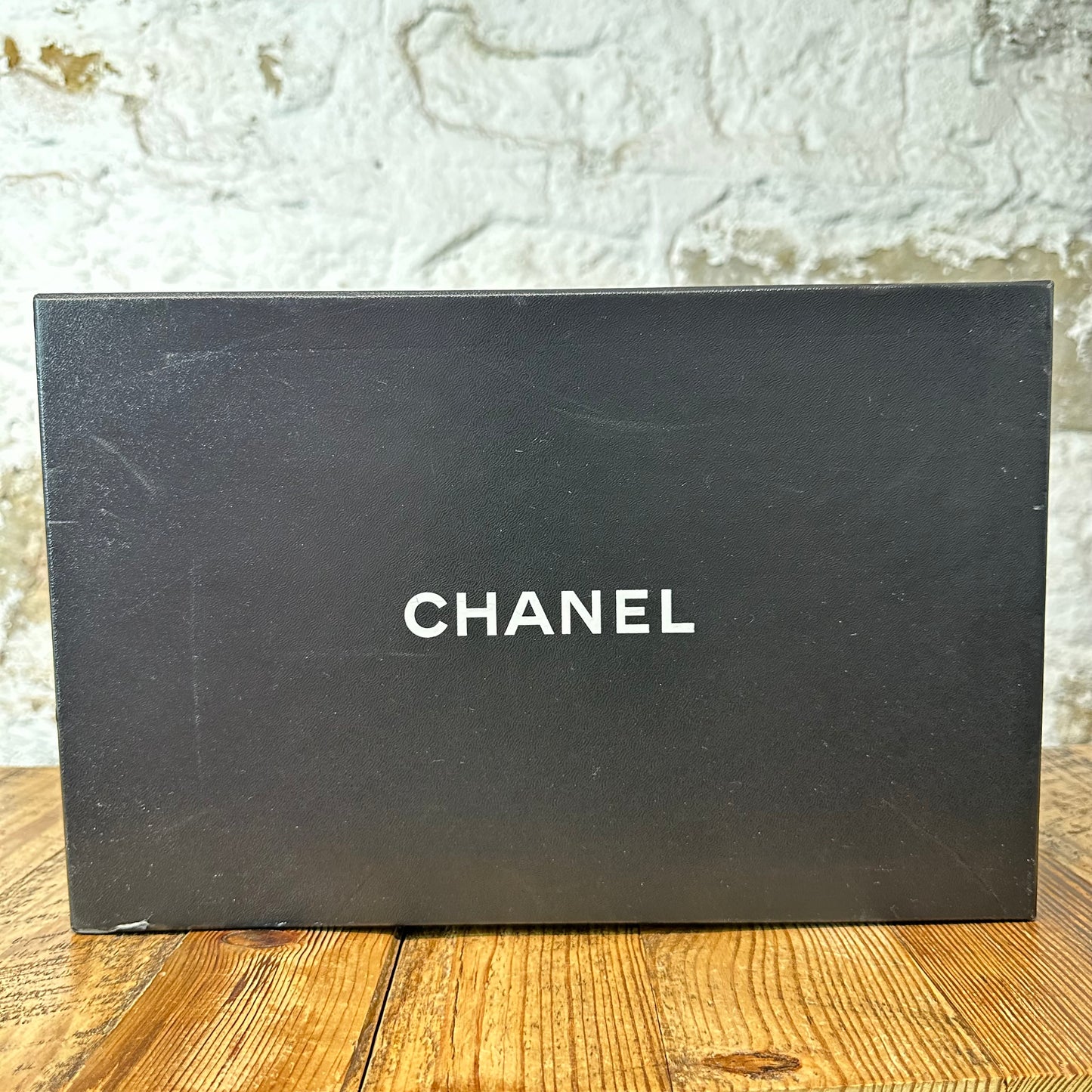 Chanel CC Triple White Trainer Sneaker Sz 8 (41)
