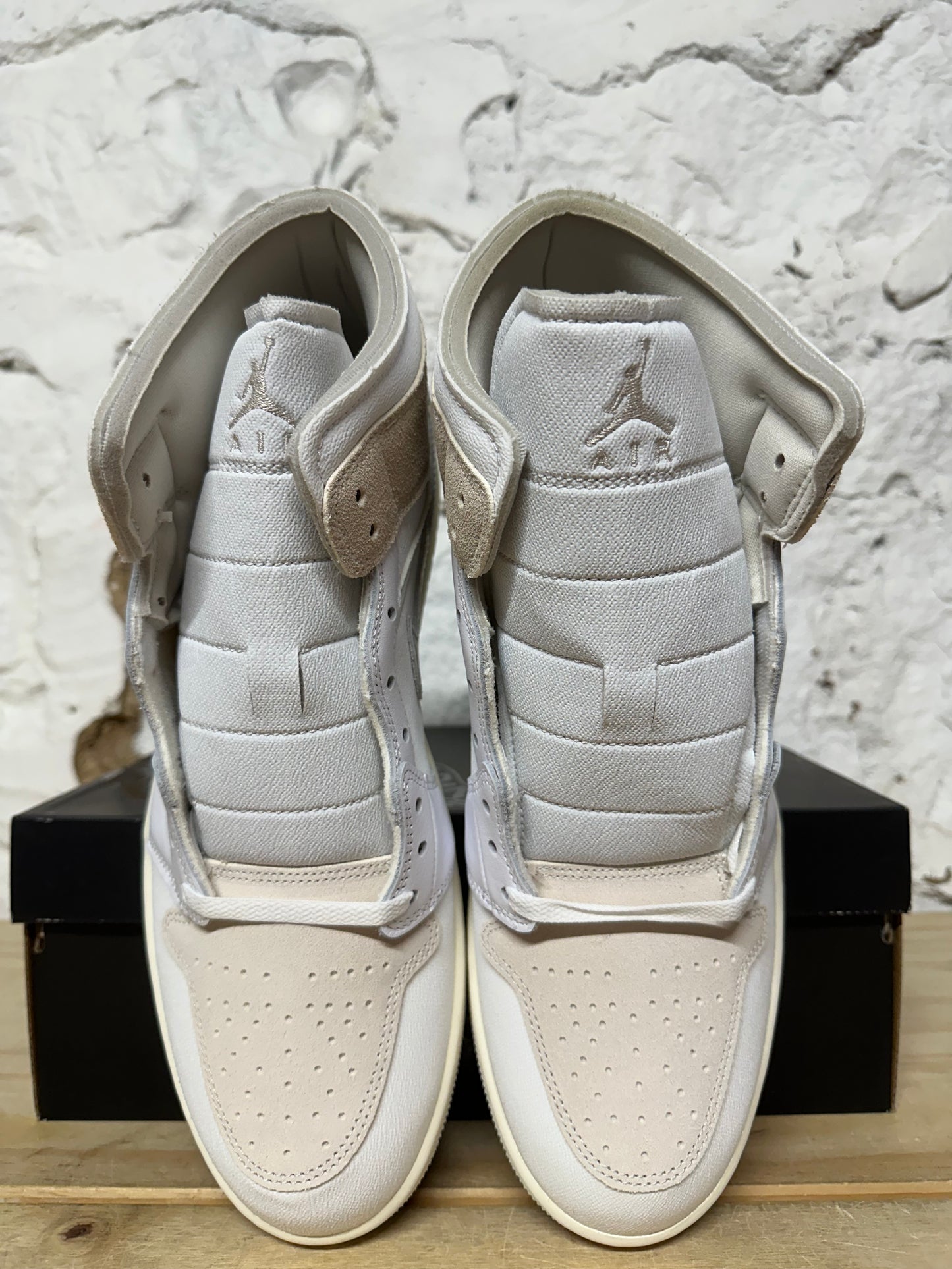 Air Jordan 1 Mid Craft Tech Gray Sz 14 DS