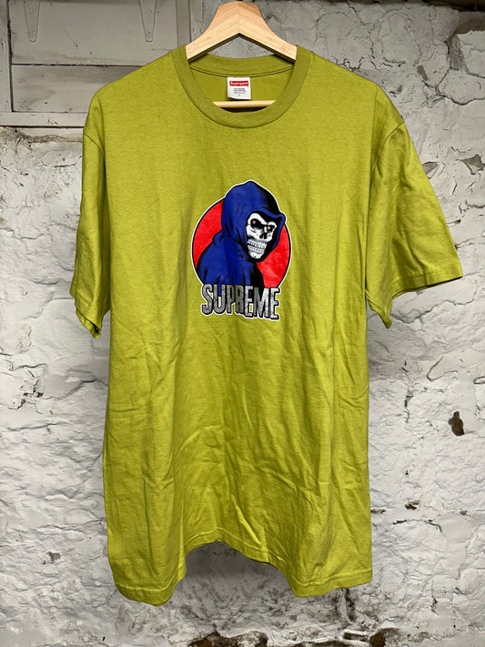 Supreme Skull Green Shirt Sz L