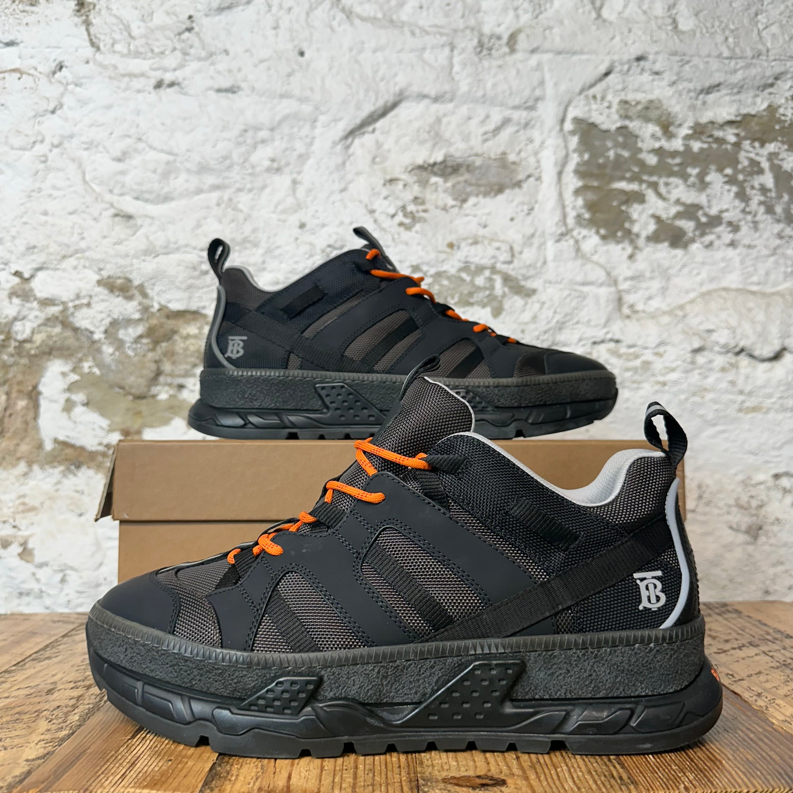 Burberry RS5 Black Brown Sneaker Sz 11.5 (44.5)