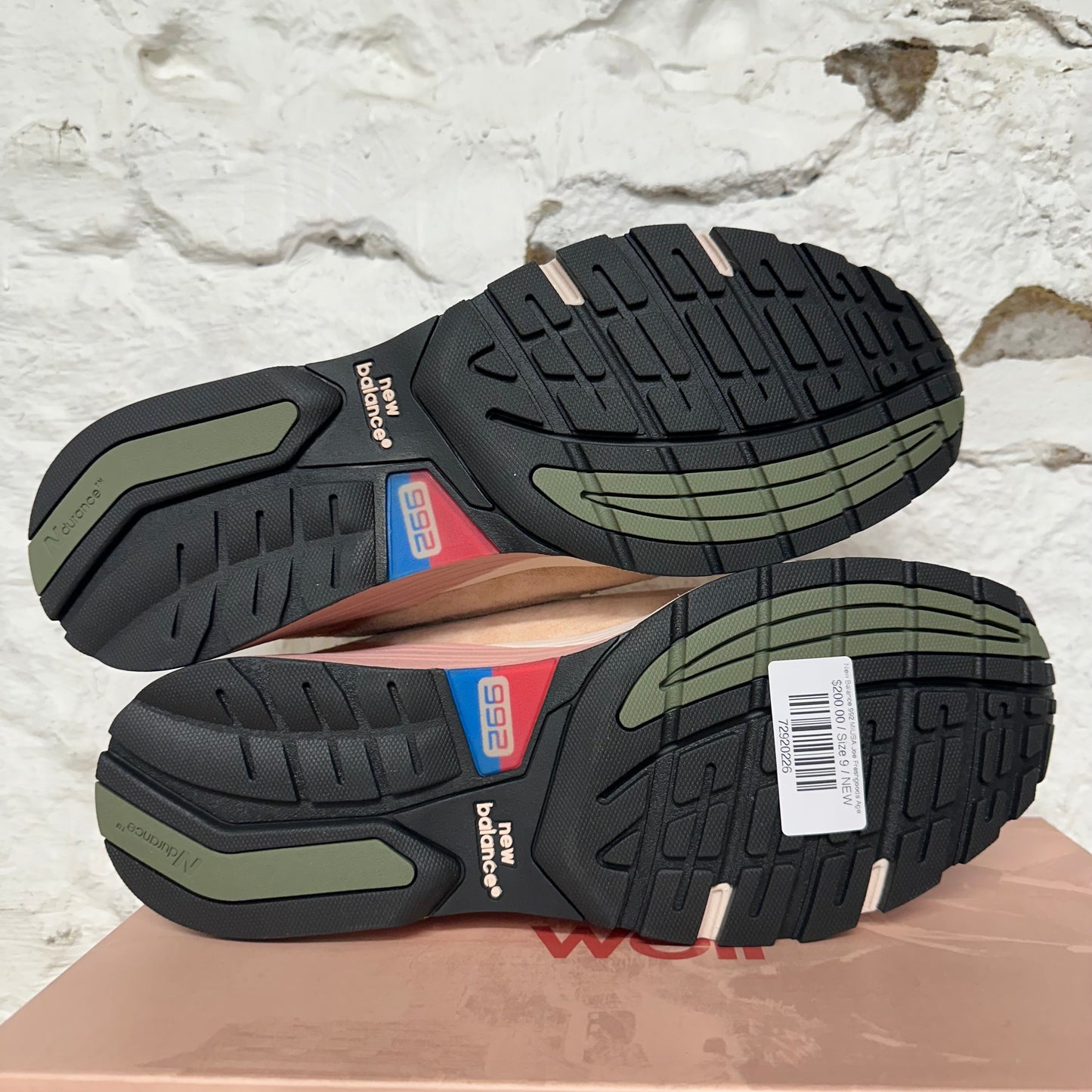 New Balance 992 MiUSA Joe Freshgoods Aged Well Sz 9 DS
