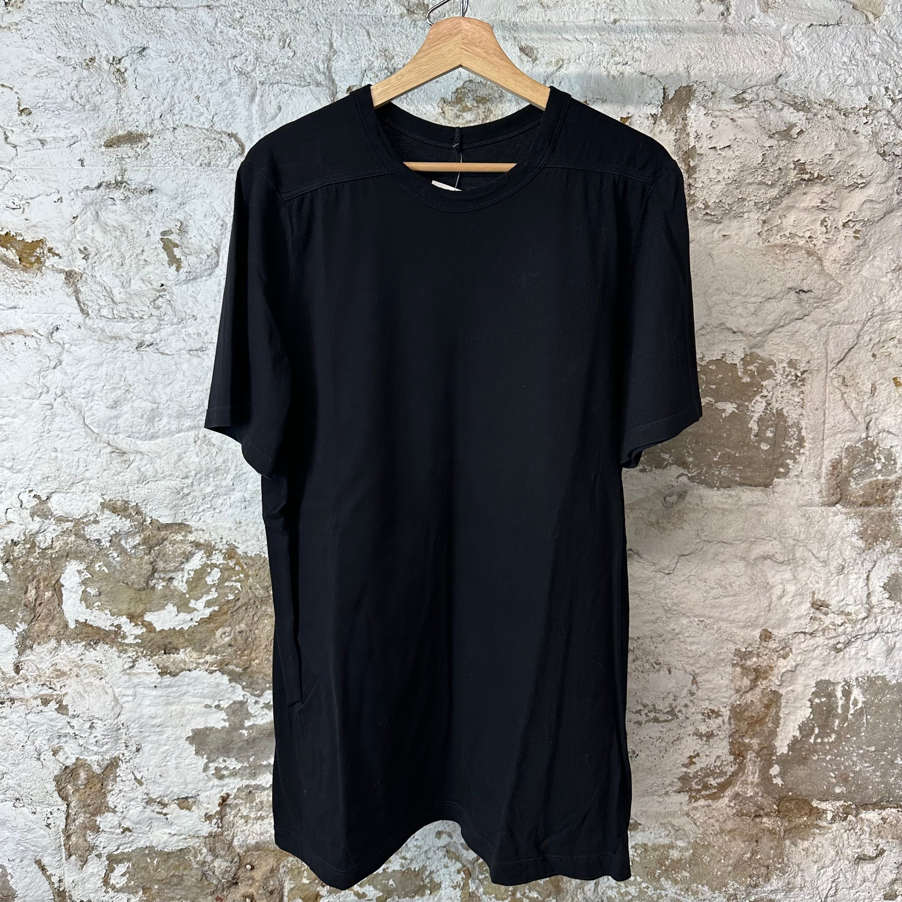 Rick Owens Level Black T-Shirt Sz XXL