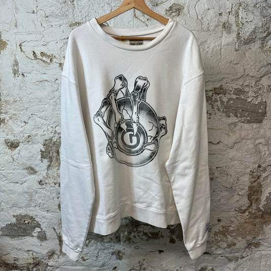 Gallery Dept G Ball Crewneck White Sz XXL