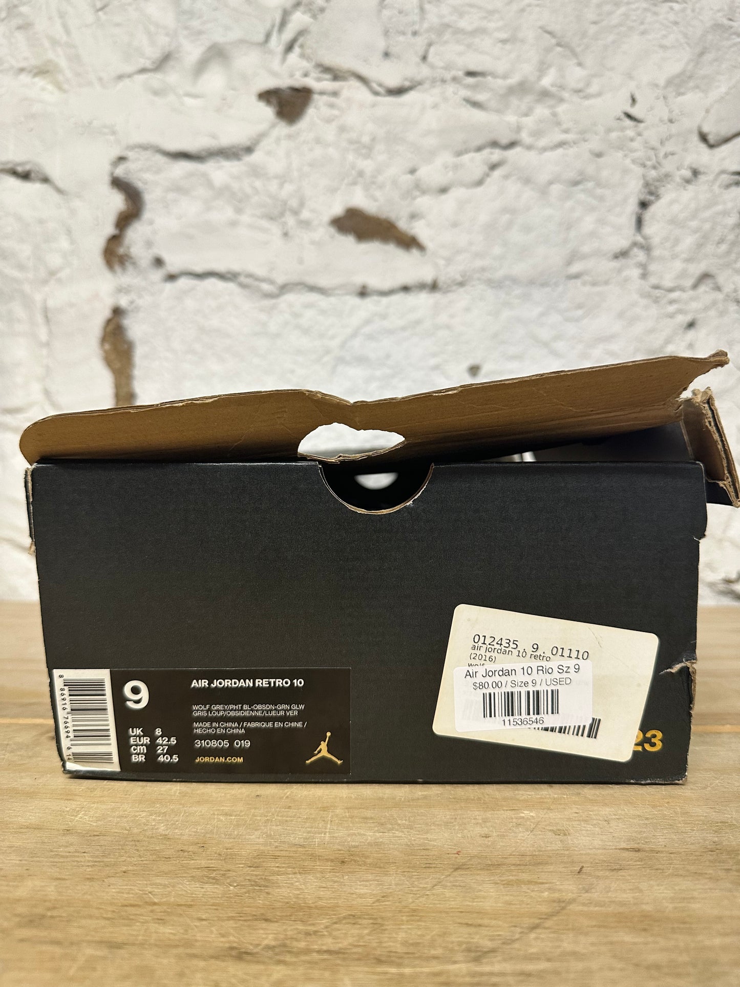 Air Jordan 10 Rio Sz 9