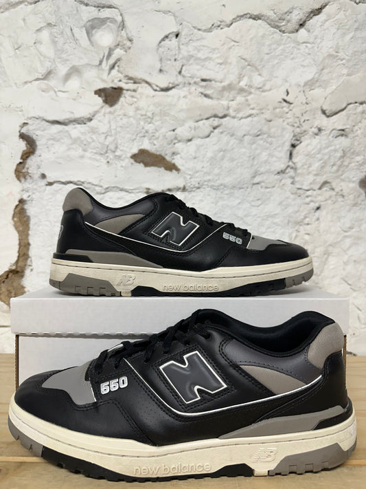 New Balance 550 Black Grey Sz 11.5