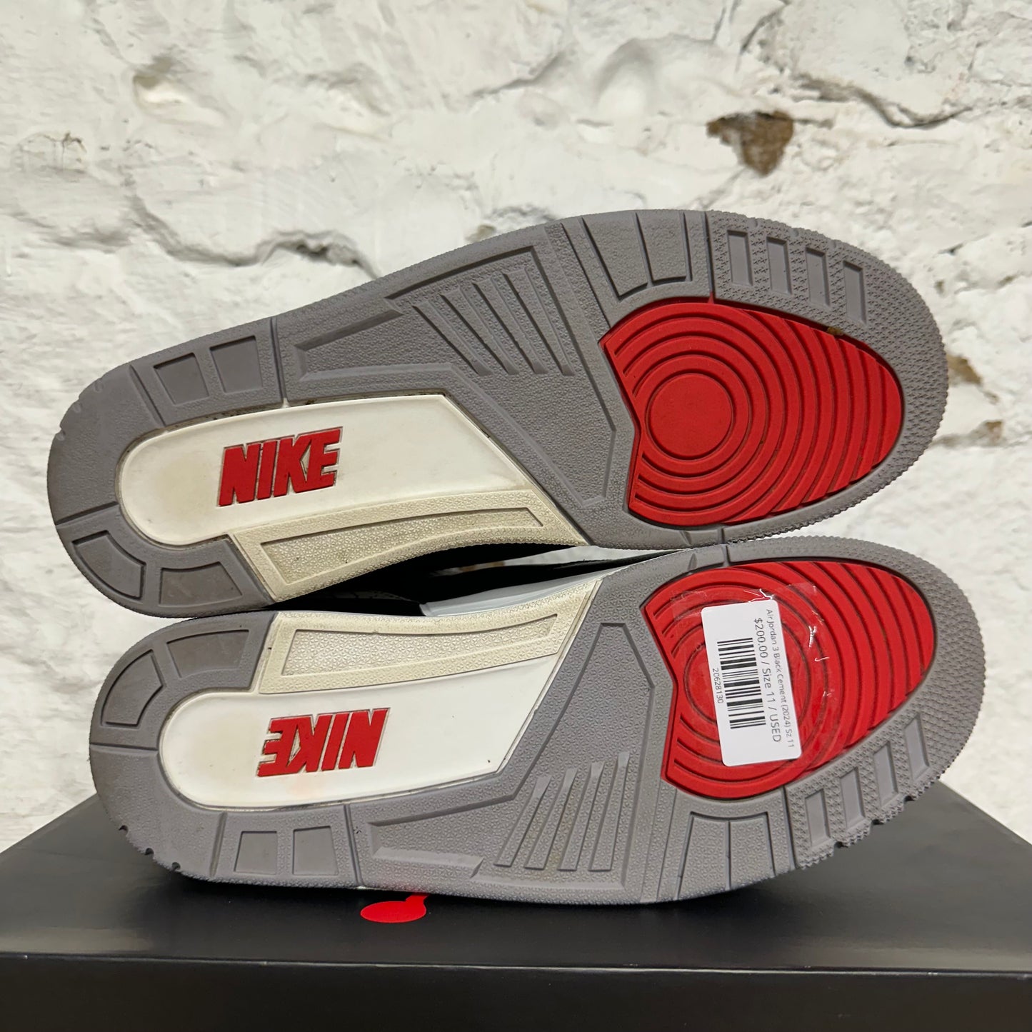 Air Jordan 3 Black Cement (2024) Sz 11
