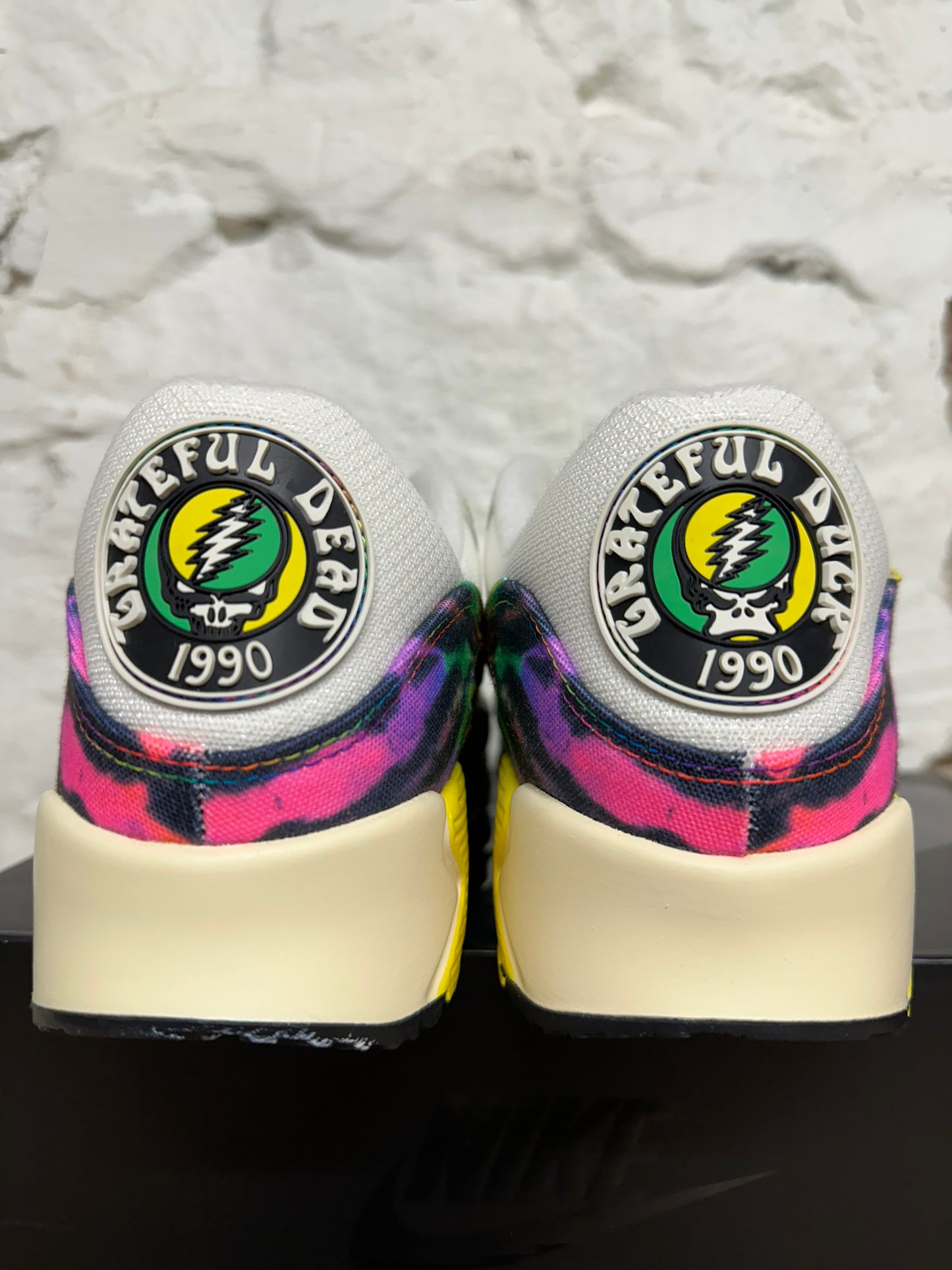 Nike Air Max 90 Oregon Ducks Greatful Dead Sz 13