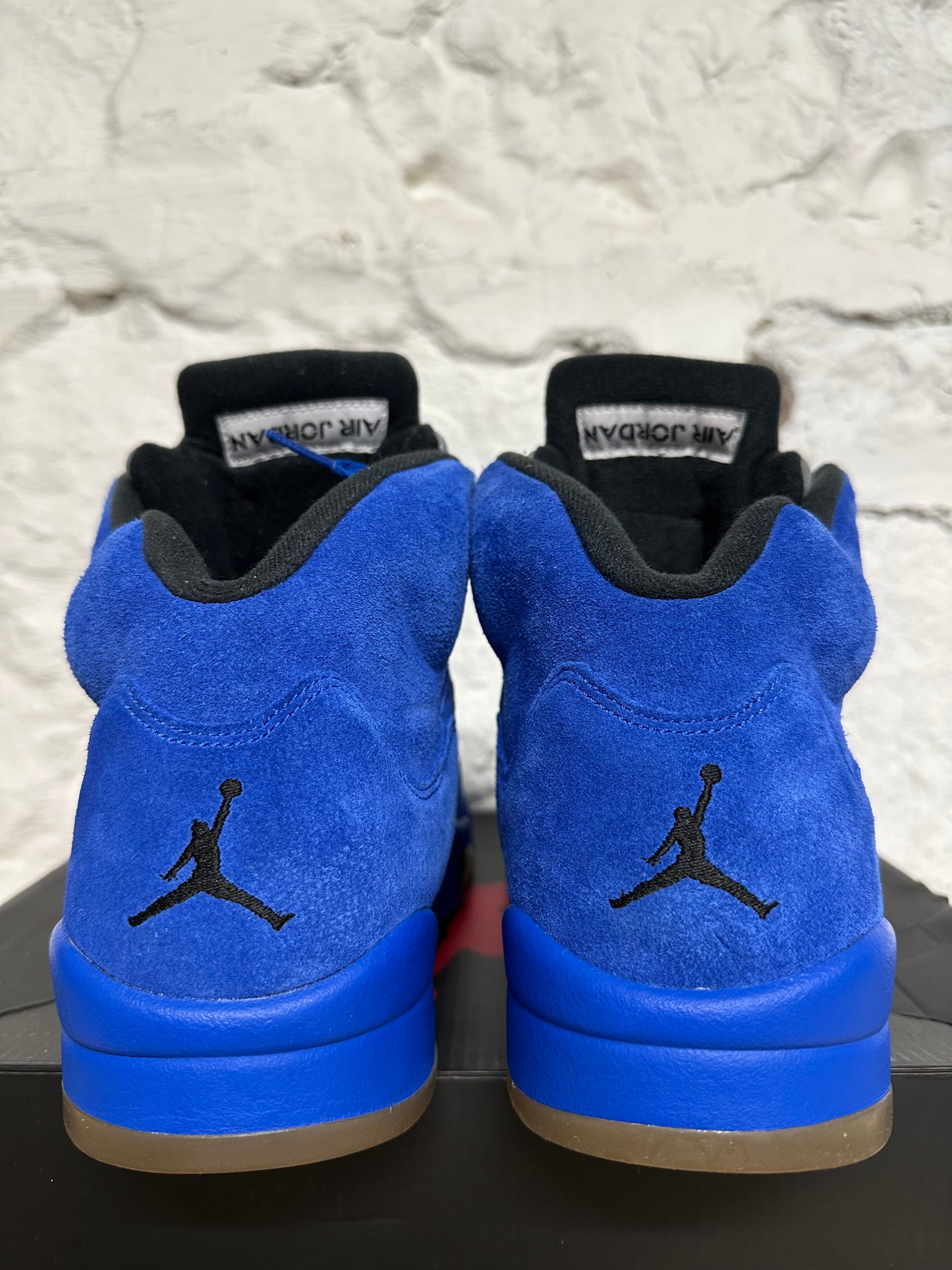 Air Jordan 5 Blue Suede Sz 12