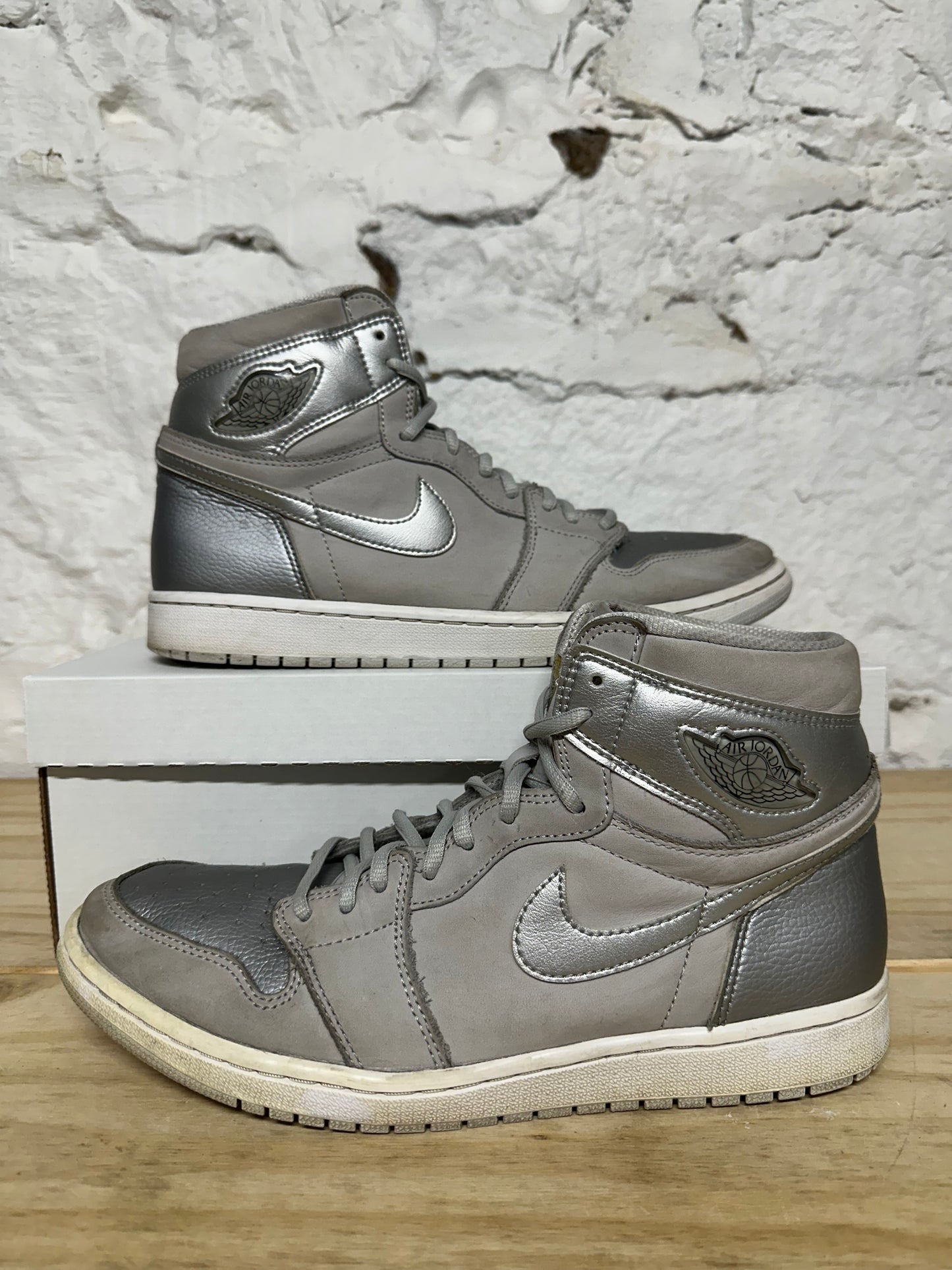 Air Jordan 1 High CO.JP Silver Sz 11.5