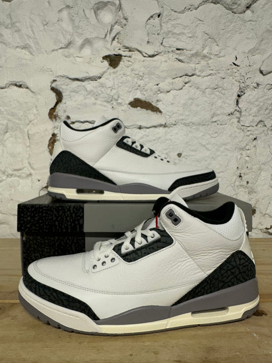Air Jordan 3 Cement Grey Sz 11.5 DS